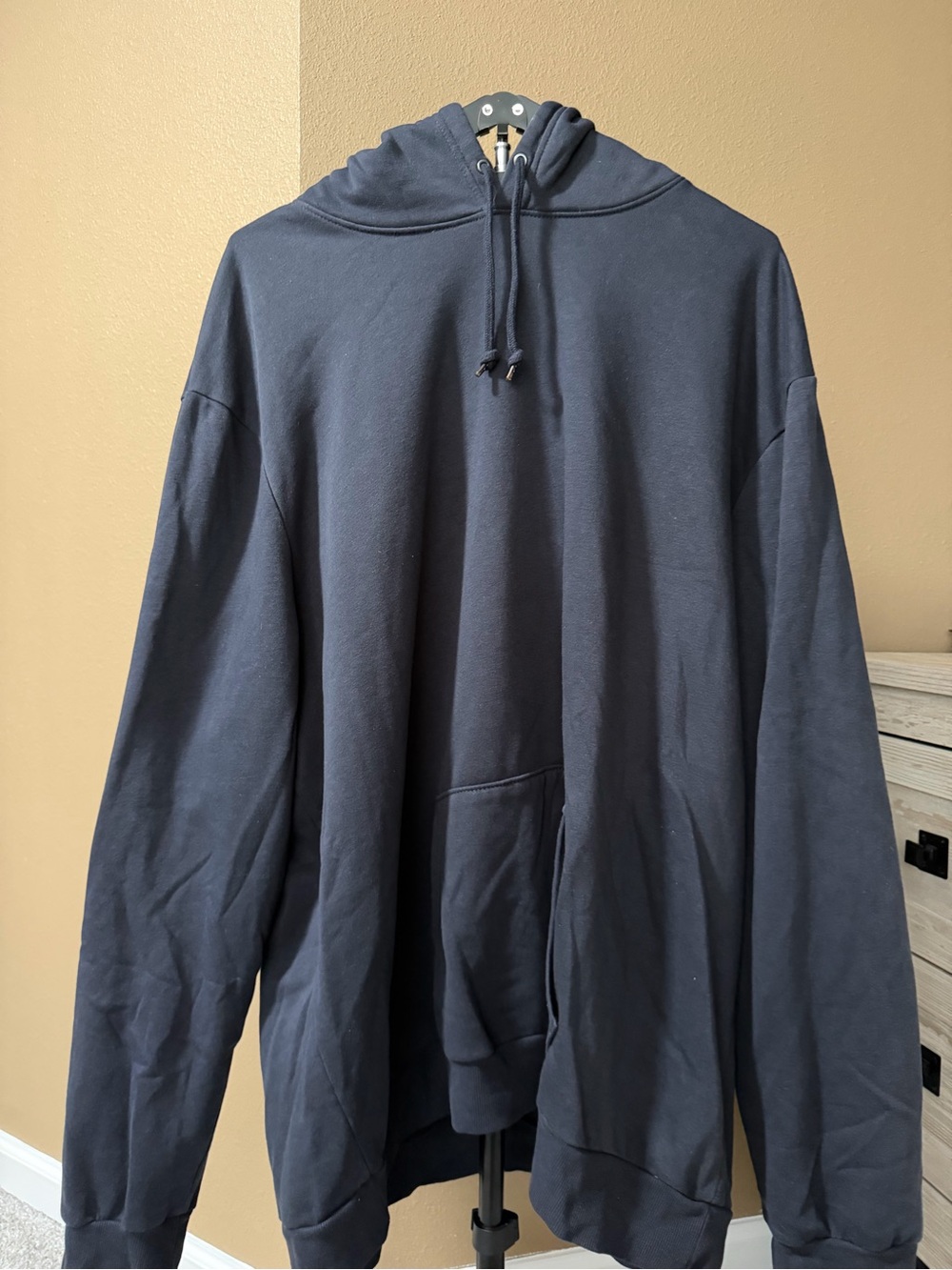 Old Navy Men's Crewneck Hooded Sweater - Navy 4XLT